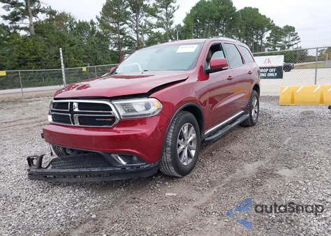 2015 Dodge Durango Limited from USA, damaged, VIN 1C4RDJDG1FC850378